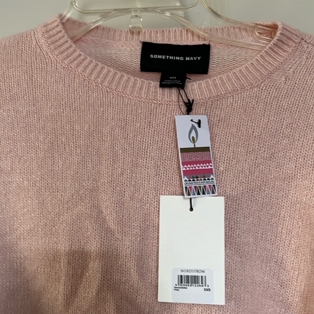 Something navy sweater new with tag